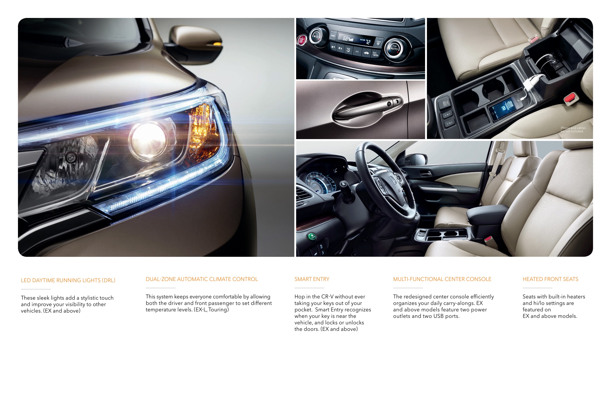 2015 Honda CR-V Brochure Page 16
